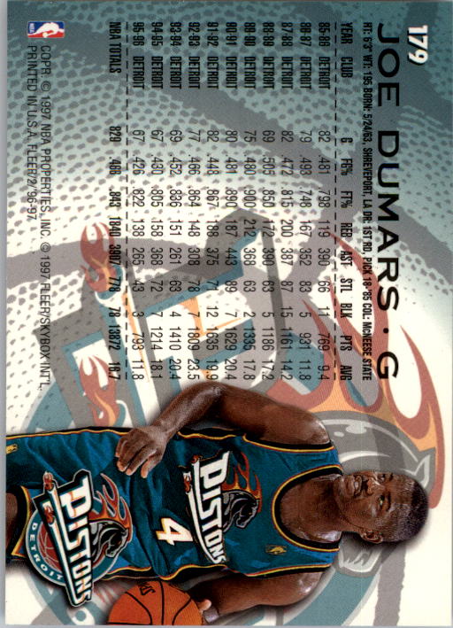 1996/1997 Fleer Basketball Part 1 Main Set Cards - Picture 301 of 473