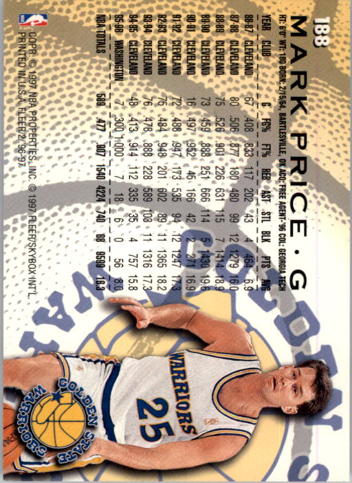 1996/1997 Fleer Basketball Part 1 Main Set Cards - Picture 313 of 473
