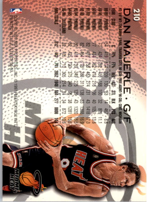 1996/1997 Fleer Basketball Part 1 Main Set Cards - Picture 343 of 473