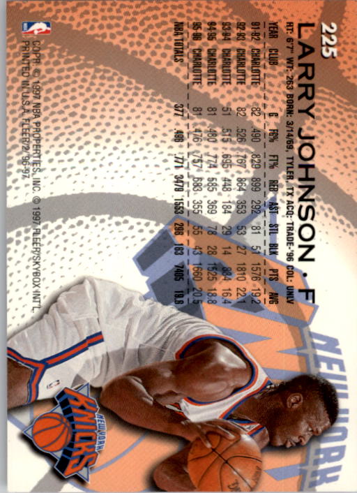 1996/1997 Fleer Basketball Part 1 Main Set Cards - Picture 361 of 473