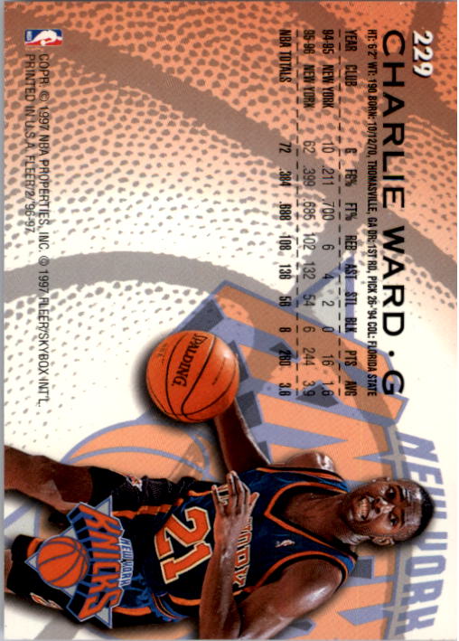 1996/1997 Fleer Basketball Part 1 Main Set Cards - Picture 365 of 473