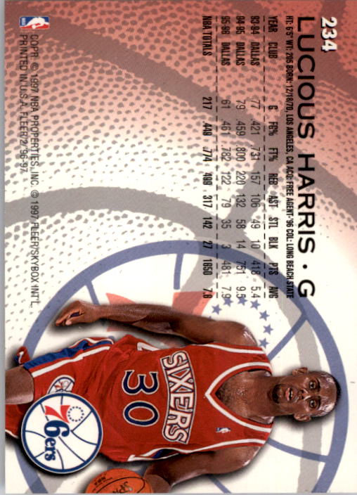 1996/1997 Fleer Basketball Part 1 Main Set Cards - Picture 371 of 473