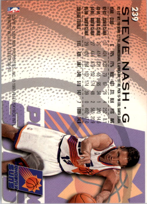 1996/1997 Fleer Basketball Part 1 Main Set Cards - Picture 379 of 473