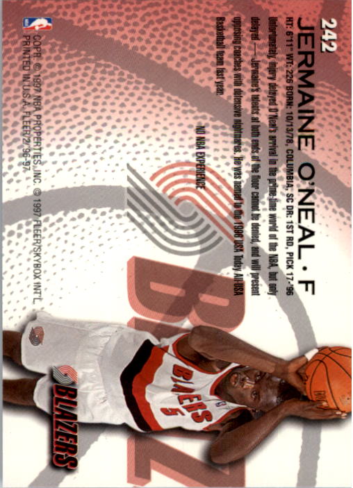1996/1997 Fleer Basketball Part 1 Main Set Cards - Picture 383 of 473