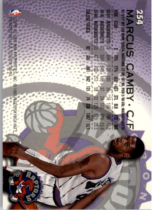 1996/1997 Fleer Basketball Part 1 Main Set Cards - Picture 407 of 473
