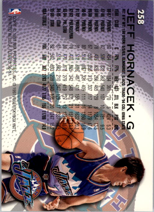 1996/1997 Fleer Basketball Part 1 Main Set Cards - Picture 415 of 473