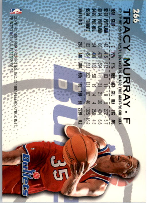 1996/1997 Fleer Basketball Part 1 Main Set Cards - Picture 427 of 473