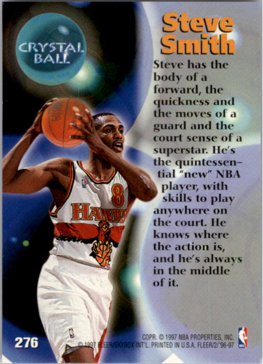 1996/1997 Fleer Basketball Part 1 Main Set Cards - Picture 435 of 473