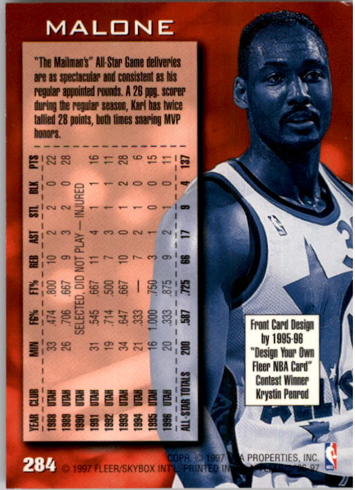 1996/1997 Fleer Basketball Part 1 Main Set Cards - Picture 449 of 473