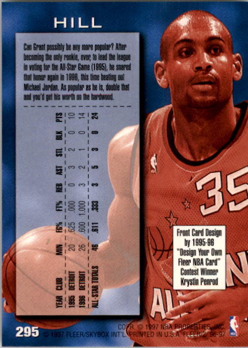 1996/1997 Fleer Basketball Part 1 Main Set Cards - Picture 465 of 473
