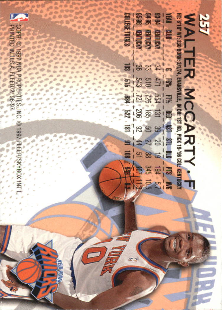 1996/97 Fleer European Basketball - Picture 199 of 333