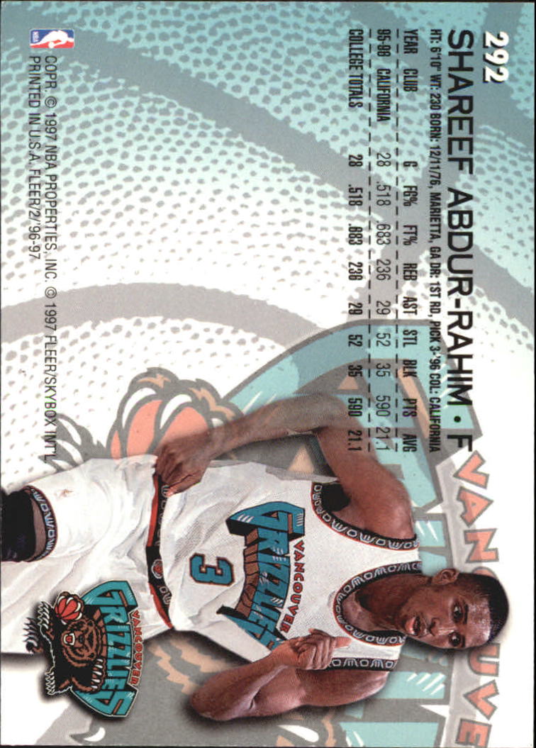 1996/97 Fleer European Basketball - Picture 263 of 333