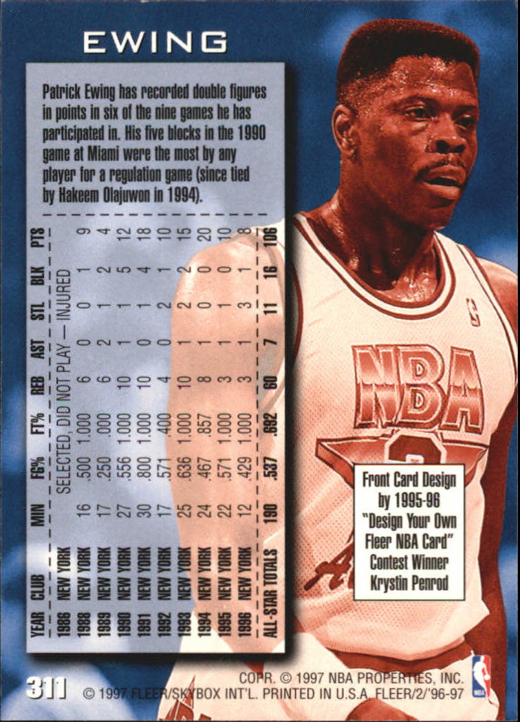 1996/97 Fleer European Basketball - Picture 301 of 333