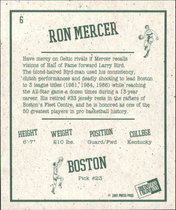 1997 Press Pass Double Threat Retroactive Basketball Card Pick - Picture 11 of 59