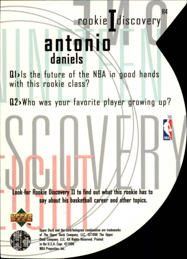 1997/1998 Upper Deck Basketball Part 2 Inserts and Main Set Cards #319 to #356 - Picture 79 of 127