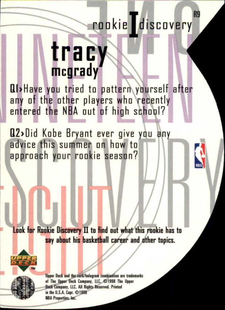 1997/1998 Upper Deck Basketball Part 2 Inserts and Main Set Cards #319 to #356 - Picture 69 of 127