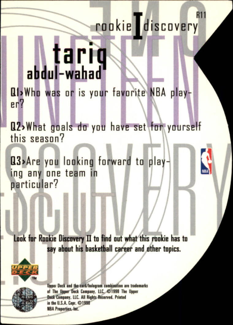 1997/1998 Upper Deck Basketball Part 2 Inserts and Main Set Cards #319 to #356 - Picture 65 of 127