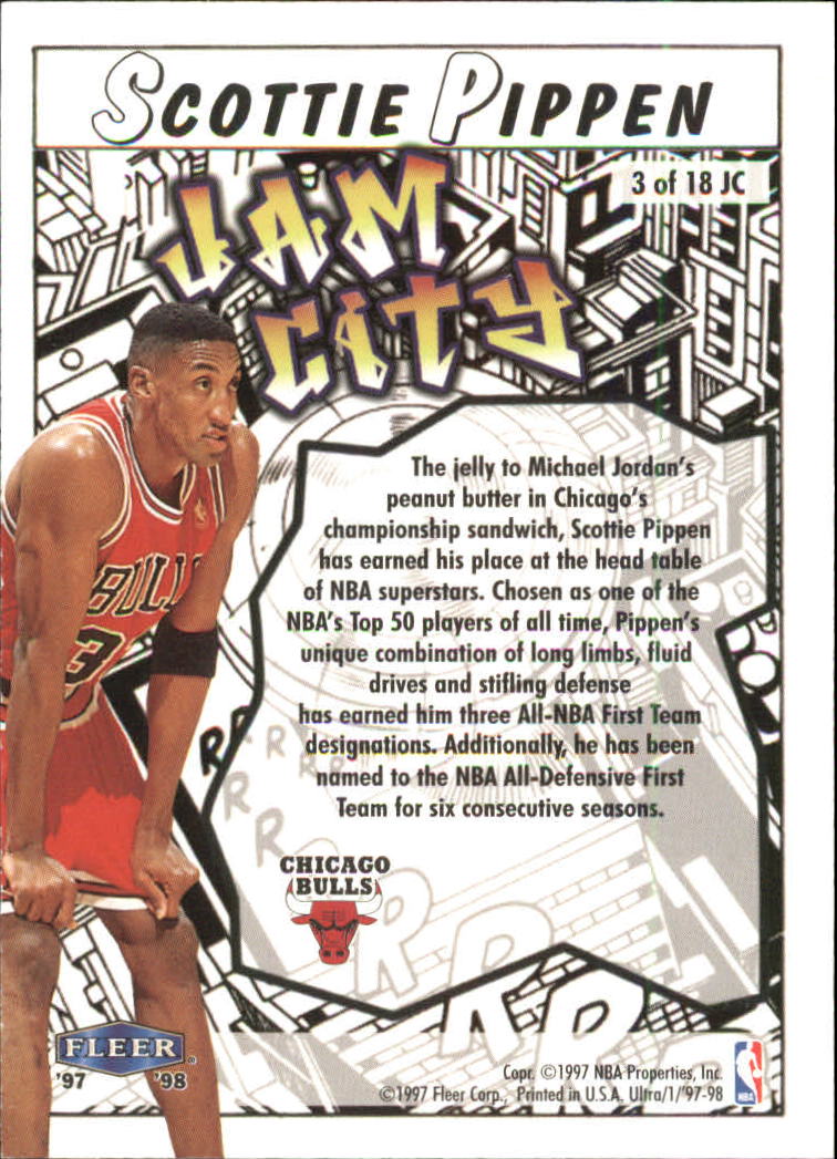 1997/1998 Ultra (Fleer) Basketball Part 2 Insert Cards - Picture 53 of 184