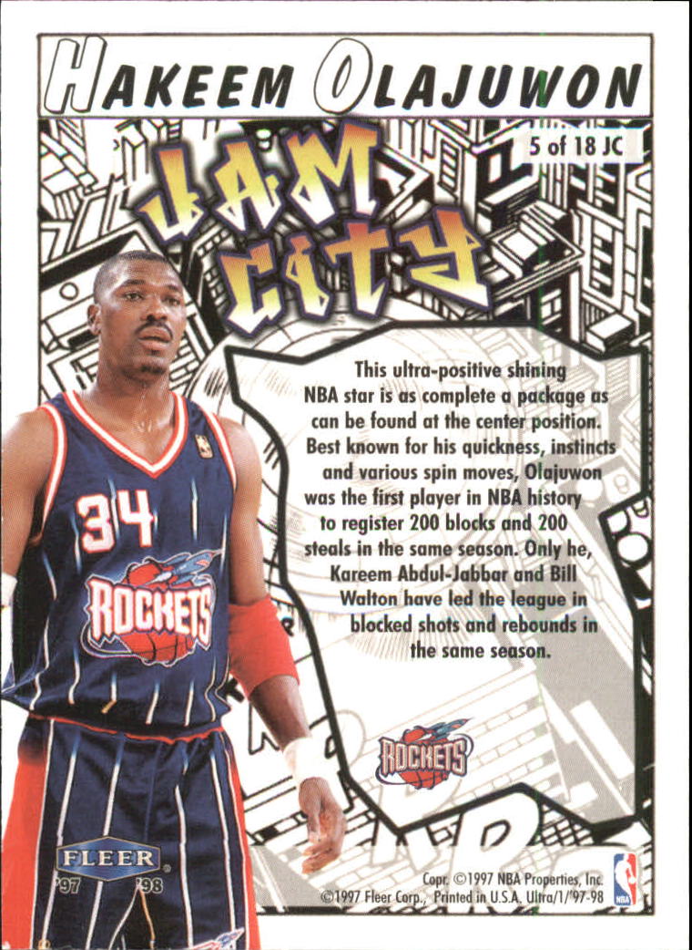 1997/1998 Ultra (Fleer) Basketball Part 2 Insert Cards - Picture 57 of 184