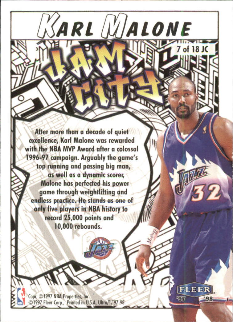 1997/1998 Ultra (Fleer) Basketball Part 2 Insert Cards - Picture 59 of 184