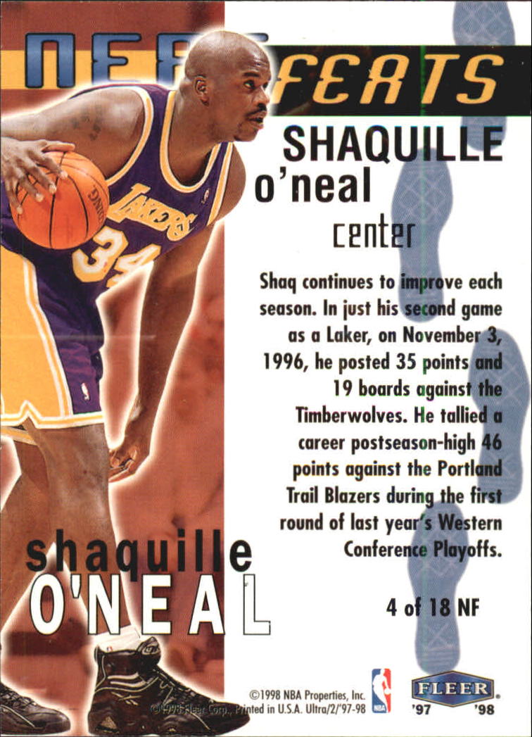 1997/1998 Ultra (Fleer) Basketball Part 2 Insert Cards - Picture 65 of 184