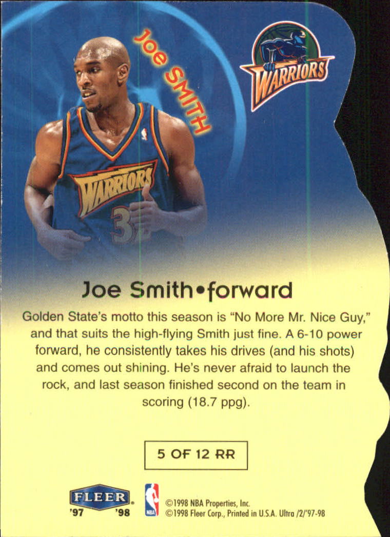 1997/1998 Ultra (Fleer) Basketball Part 2 Insert Cards - Picture 84 of 184