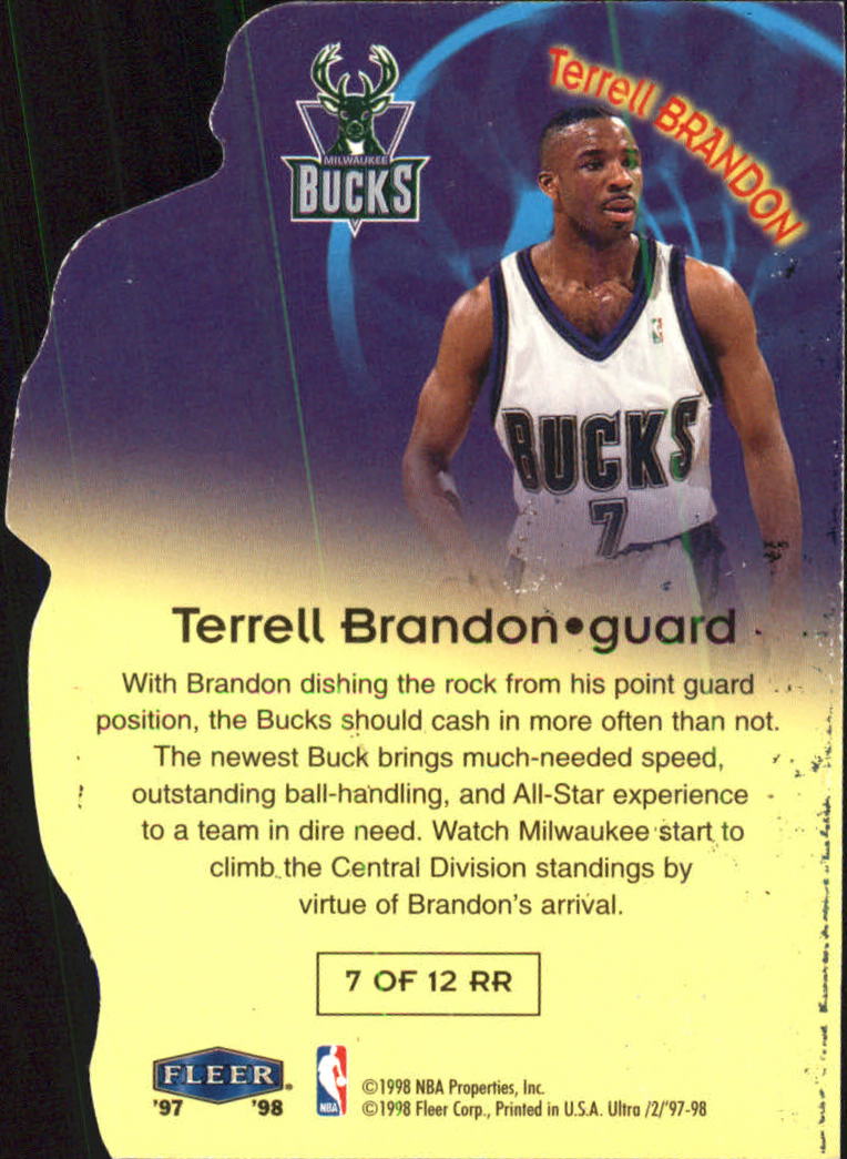1997/1998 Ultra (Fleer) Basketball Part 2 Insert Cards - Picture 88 of 184
