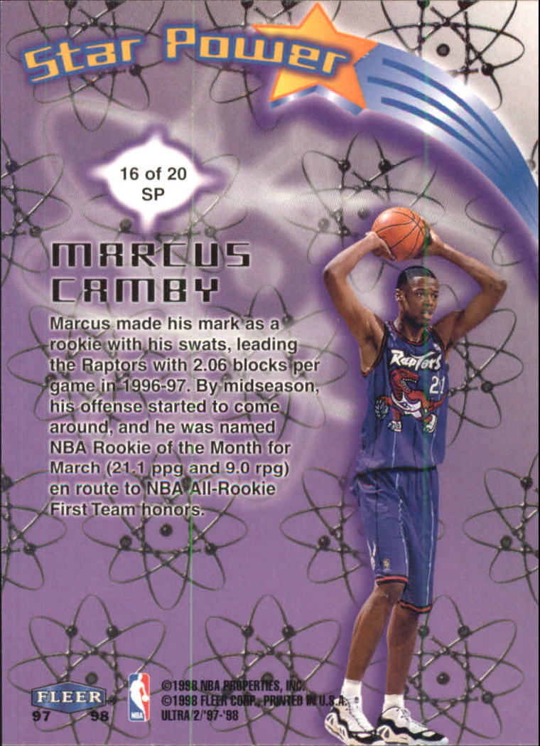 1997/1998 Ultra (Fleer) Basketball Part 2 Insert Cards - Picture 122 of 184