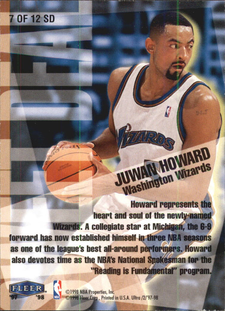 1997/1998 Ultra (Fleer) Basketball Part 2 Insert Cards - Picture 140 of 184