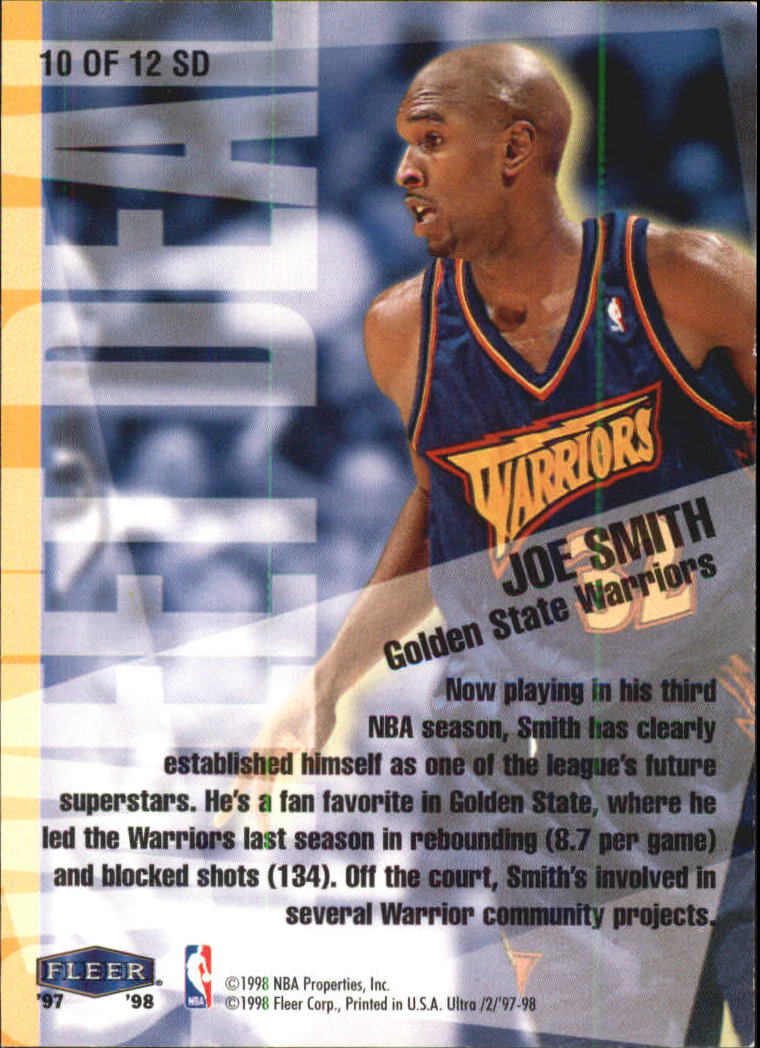 1997/1998 Ultra (Fleer) Basketball Part 2 Insert Cards - Picture 146 of 184