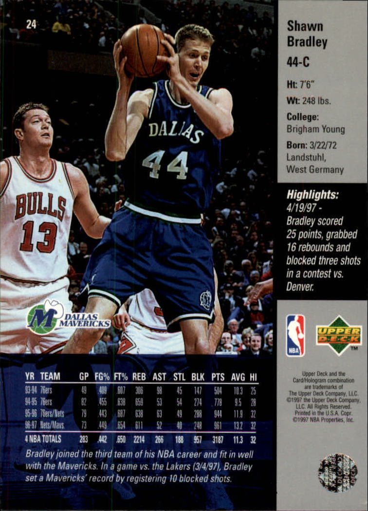 97 98 upper deck basketball cards