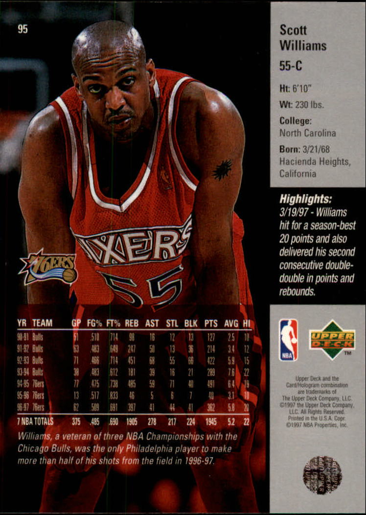 97 98 upper deck basketball cards