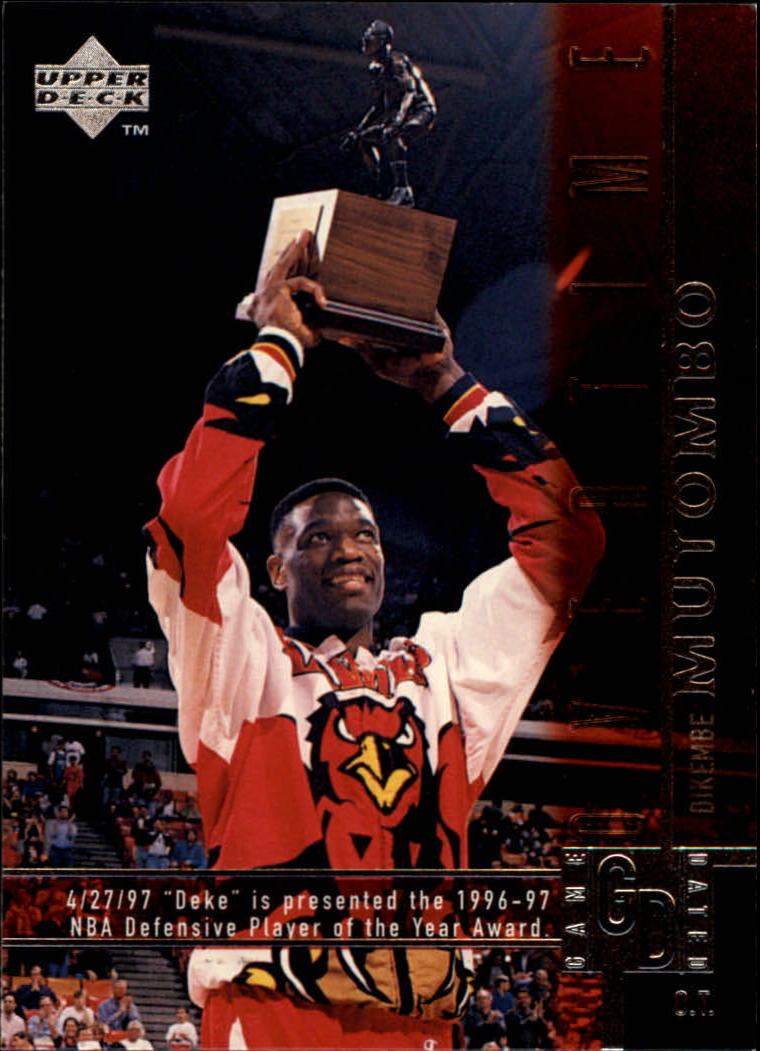 1997/1998 Upper Deck Basketball Part 2 Inserts and Main Set Cards #319 to #356 - Picture 124 of 127