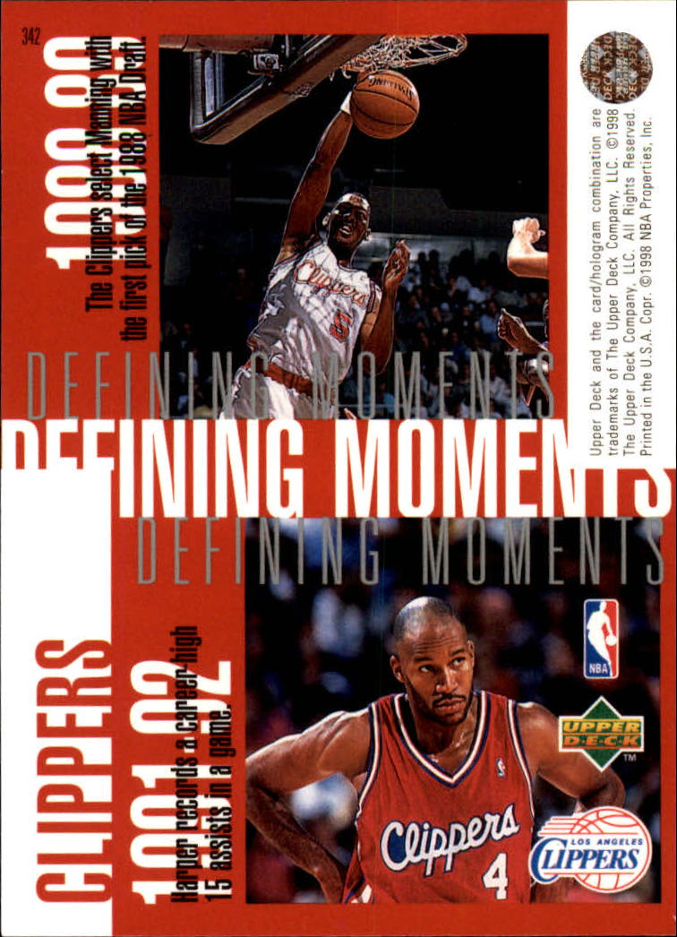1997/1998 Upper Deck Basketball Part 2 Inserts and Main Set Cards #319 to #356 - Picture 103 of 127