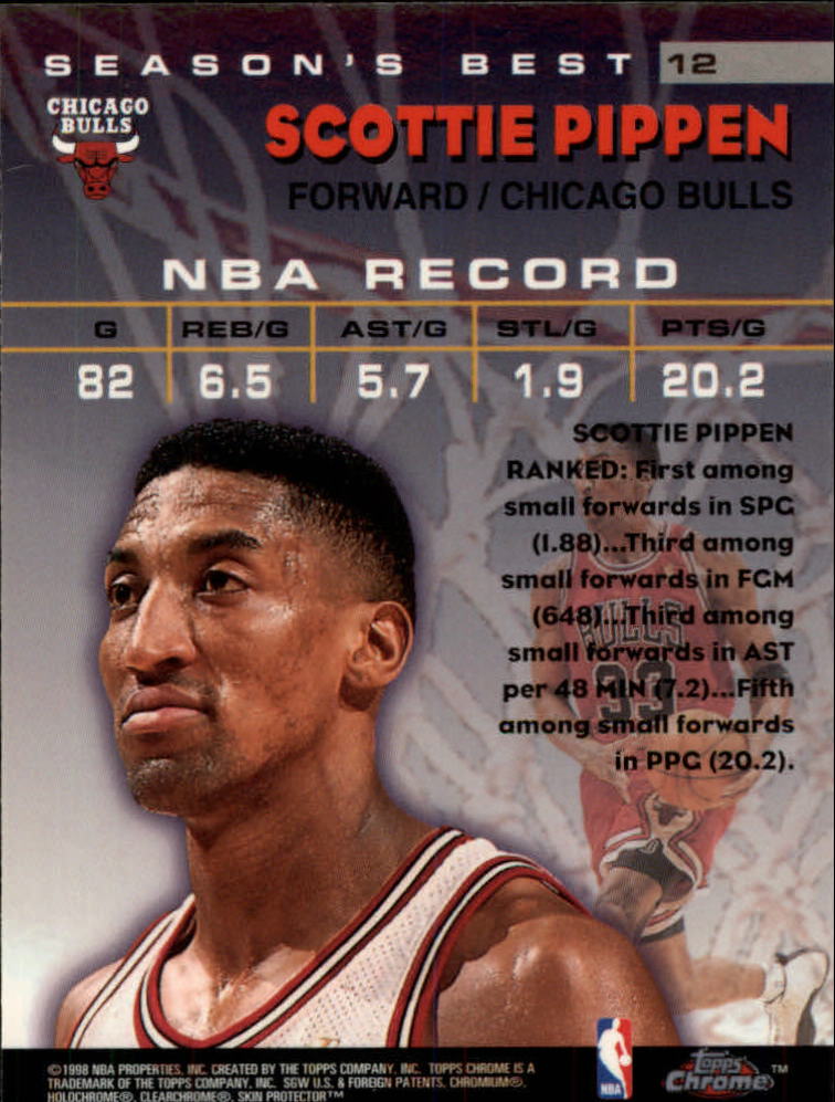 1997/1998 Topps Chrome Basketball Part 3 Insert Cards - Picture 23 of 53