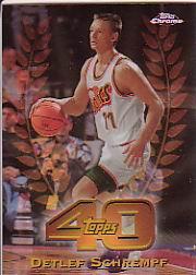 1997/1998 Topps Chrome Basketball Part 3 Insert Cards - Picture 48 of 53