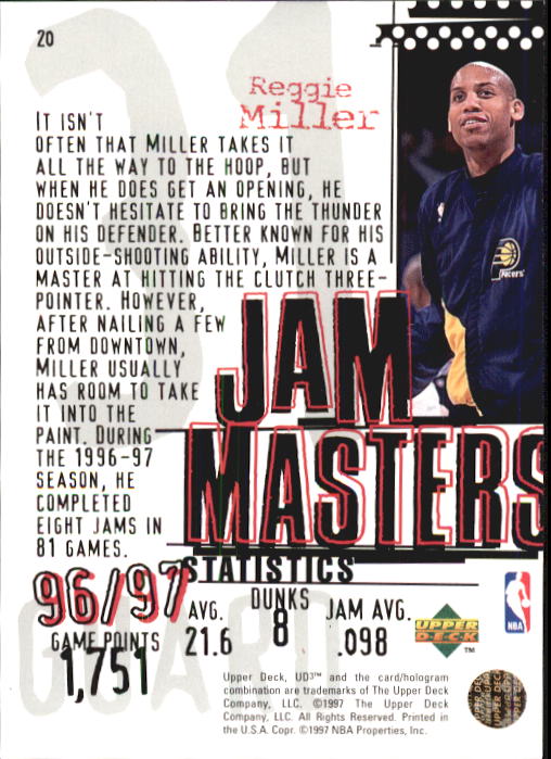 1997/1998 UD3 (Upper Deck) Basketball - Picture 25 of 87