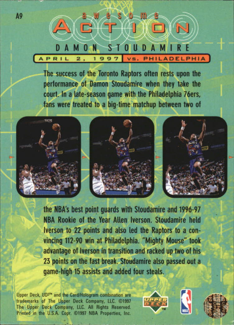 1997/1998 UD3 (Upper Deck) Basketball - Picture 83 of 87