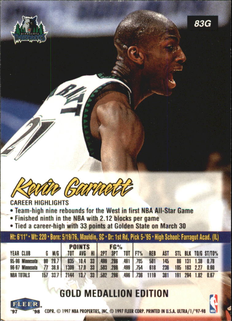 1997/1998 Ultra (Fleer) Basketball Part 2 Parallel Cards - Picture 28 of 138
