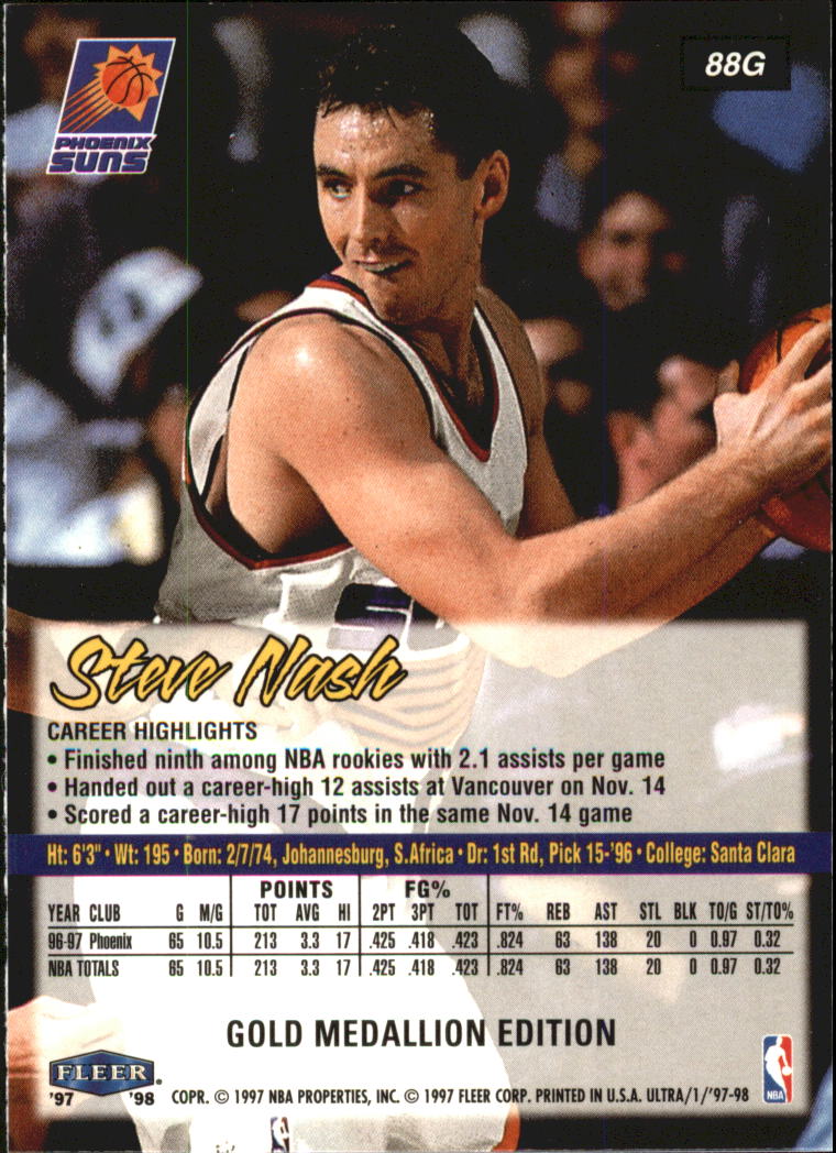 1997/1998 Ultra (Fleer) Basketball Part 2 Parallel Cards - Picture 30 of 138