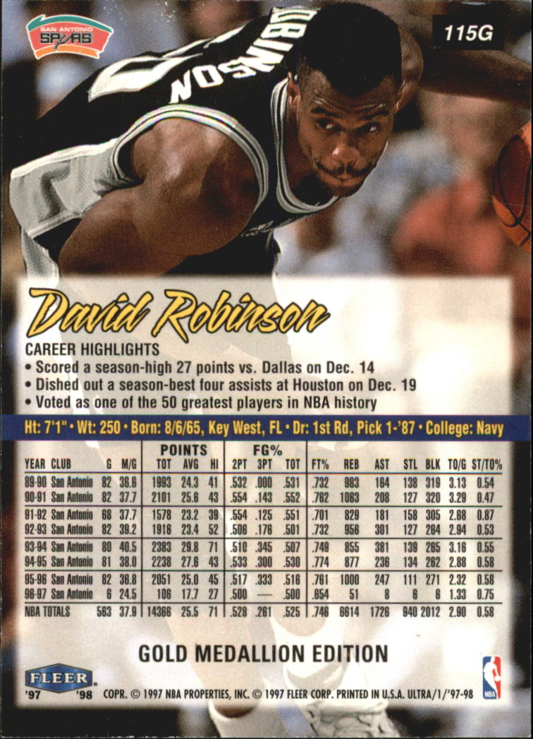 1997/1998 Ultra (Fleer) Basketball Part 2 Parallel Cards - Picture 40 of 138