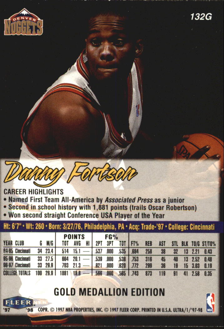 1997/1998 Ultra (Fleer) Basketball Part 2 Parallel Cards - Picture 52 of 138