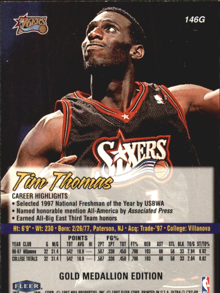 1997/1998 Ultra (Fleer) Basketball Part 2 Parallel Cards - Picture 68 of 138