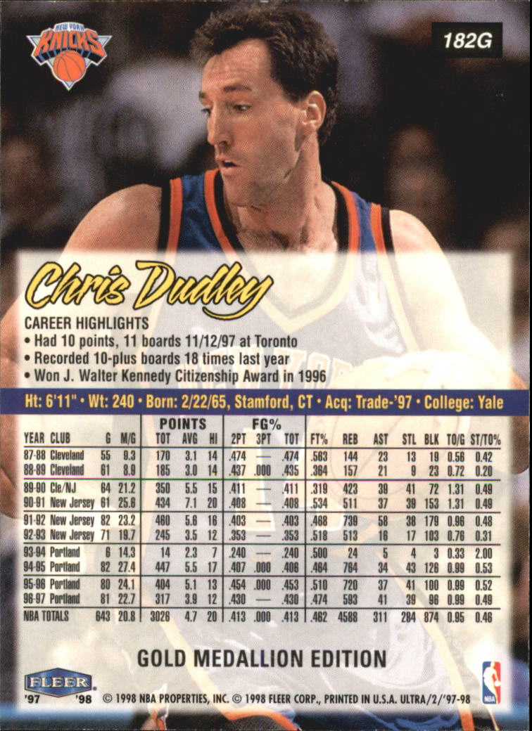 1997/1998 Ultra (Fleer) Basketball Part 2 Parallel Cards - Picture 92 of 138