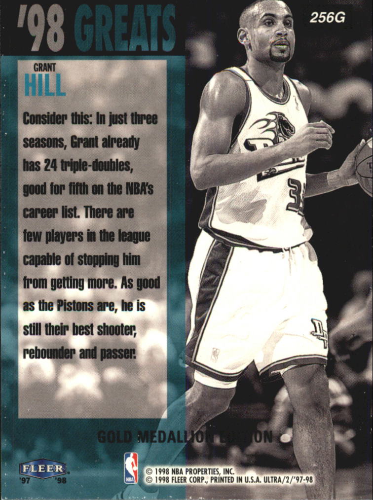 1997/1998 Ultra (Fleer) Basketball Part 2 Parallel Cards - Picture 128 of 138
