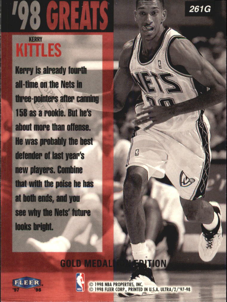 1997/1998 Ultra (Fleer) Basketball Part 2 Parallel Cards - Picture 130 of 138
