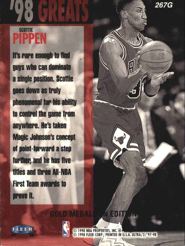 1997/1998 Ultra (Fleer) Basketball Part 2 Parallel Cards - Picture 134 of 138