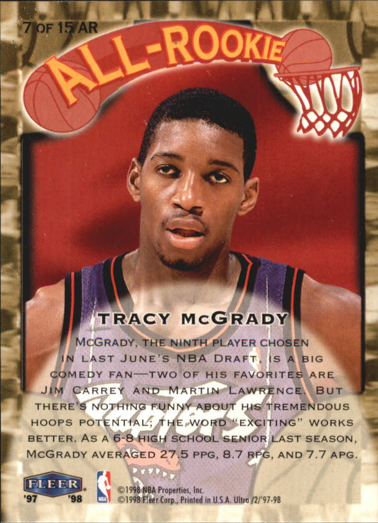 1997/1998 Ultra (Fleer) Basketball Part 2 Insert Cards - Picture 13 of 184