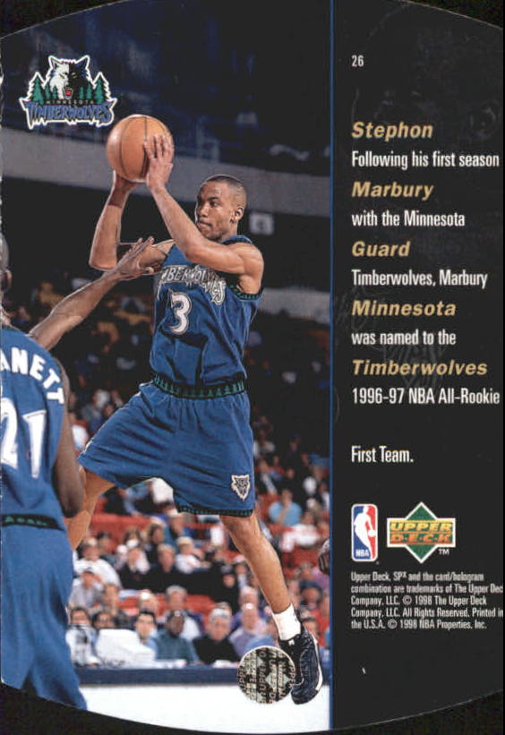 1997/1998 SPX (Upper Deck) Basketball - Bild 99 von 123