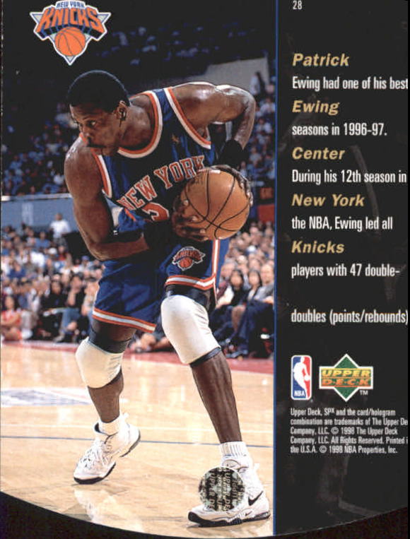 1997/1998 SPX (Upper Deck) Basketball - Bild 101 von 123